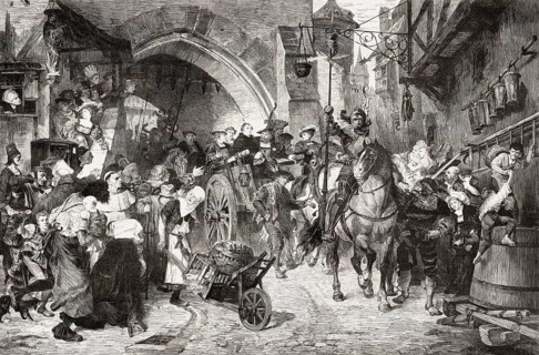 Arrival of Martin Luther, imperial Diet of Worms, Edict of Worms, 1521