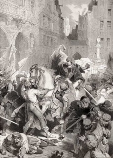 The capture of Emperor Maximilian at Bruges, 1488, Holy Roman Emperor, 1459–1519