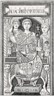Diptych of Flavius Stilicho, c. 359 – 22 August 408, a general in the ancient Roman army