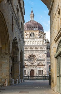 Colleoni Chapel, Cappella Colleoni, Citta alta, Bergamo, Italy