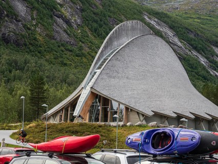 Nigardsbre glacier visitor center, Norway