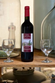 Wine tasting in a small artisanal winery, Serra da Canastra, Minas Gerais state, Brazil