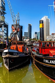 Wijnhaven and Leuvehaven, Rotterdam, The Netherlands
