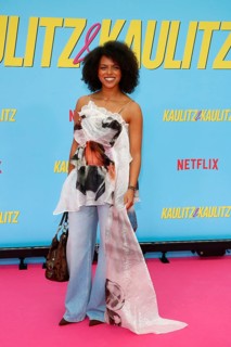 Aminata Belli at the premiere of the Kaulitz & Kaulitz (Netflix) reality series at the Delphi