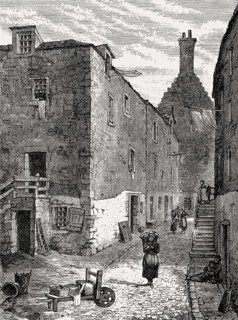 The Ancient Parliament house, Leith, Edinburgh, Scotland, 19th century