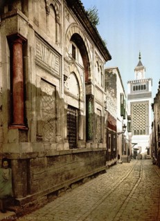 Sidi-Ben-Ziad, Tunis, Tunisia, c. 1895, Historic, digitally restored reproduction from a 19th