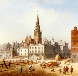 Ray Street, Clerkenwell, 1820, London, UK