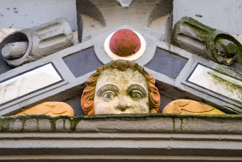 Facade of the town hall, Hannoversch Münden, Lower Saxony, Germany