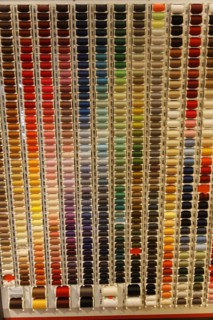 Cotton reel colours