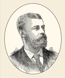 Commander Ernest Neville Rolfe, 1847 – 1909, an officer of the Royal Navy, Captain of H.M.S. Iris,