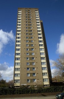 Sarah Robinson House high rise flats Portsmouth, Hampshire, England, United Kingdom