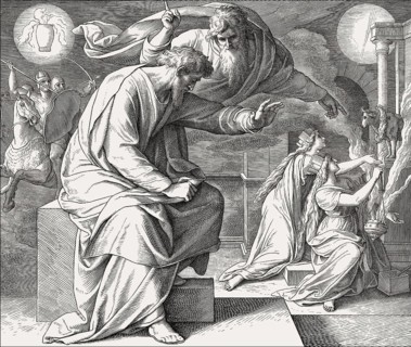 Jeremiah's Call, Old Testament, by Julius Schnorr von Carolsfeld