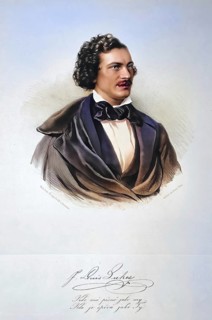 Ludwig Lukes (1824-1906), Czech opera and lieder singer (tenor), vocal pedagogue, Historical,