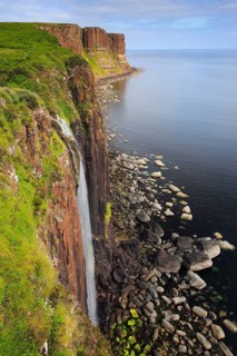 Kilt Rock Waterfall, Scotland, Great Britain