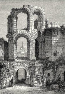 Trier Imperial Baths, Kaiserthermen, Trier, Treves, thermal springs, Rhineland-Palatinate, Germany,