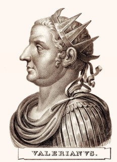 Valerian oder Valerian der Ältere, römischer Kaiser von 253 bis 260