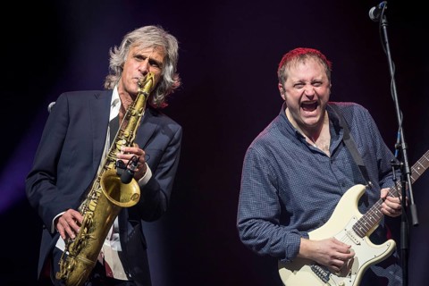 Wroclaw, Poland. 27th February, 2018. Concert of band Dire Straits Experience. Picture: Chris White