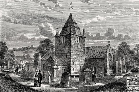 Corstorphine Old Parish Church, Edinburgh, Scotland, 19th century