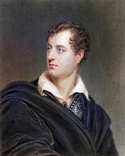 George Gordon, Lord Byron (1788-1824), English Romantic poet of Scottish descent. Engraving from