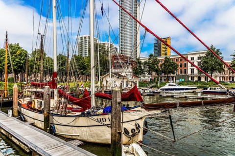 Historic Veerhaven, Rotterdam, Netherlands