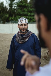 Camel breeder Said Shafari, Dhofar, Oman