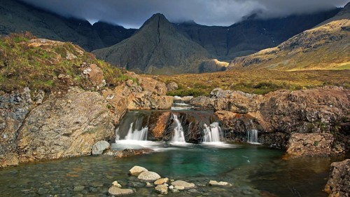 Europe, Scotland, England, Isle of Skye, Fairy Pools