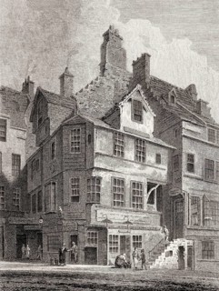 John Knox's House, High Street, Edinburgh, Scotland, 19th century, Views in Edinburgh by J. & H. S.