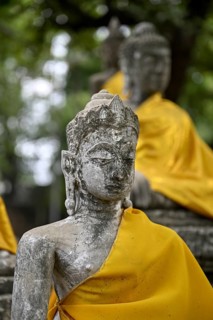 Buddha statue in Wat Yai Chai Mongkhon, Buddhist temple, Ayutthaya, Ayutthaya province, Thailand