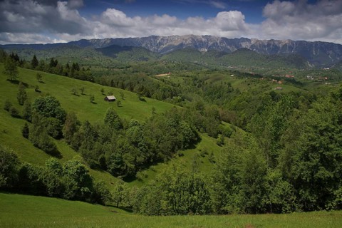 Romania, Carpathians, landscape and mountain chain, Kartaten, Romania