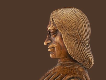 Portrait of Lorenzo I de Medici, or Lorenzo the Magnificent, 1449, 1492, an Italian politician and