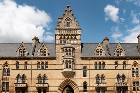 Oxford, England. July 25th 2023 The Meadow Building of Christ Church College, part of Oxford