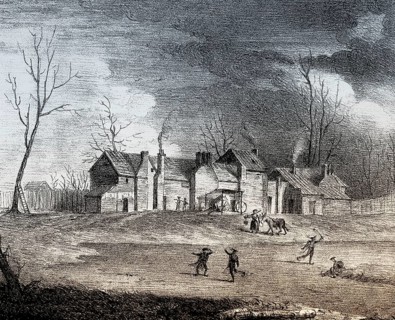 Pest house, Tothill Fields, Westminster, London, established in 1638
