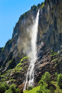 Staubbach Falls, Bernese Oberland, Switzerland