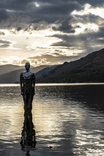 The Mirror Man, Loch Earn, St Fillans, Perth and Kinross, Scotland, United Kingdom