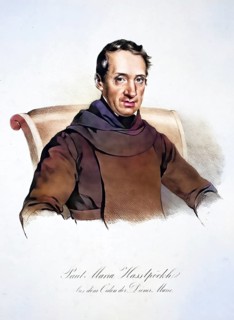 Paul Maria Hasslpöckh (1789-1846), Servite priest in Vienna, Historical, digitally restored