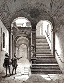 Michelangelo-Haus, Casa di Michelangelo, Via delle Tre Pile, Rom, Italien