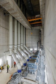 25.11.2020, Oberhausen, Ruhr area, North Rhine-Westphalia, Germany - Emscher conversion, new