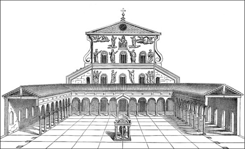 Old St. Peter's Basilica, Vatican, Rome, Italy, 13th century
