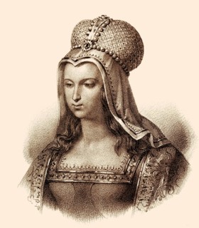 Embegirde, legendary consort of the Frankish king Pharamond or Faramund, c. 370-427, a legendary