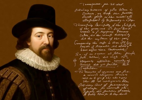 Portrait of Sir Francis Bacon, Baron Baco of Verulam, 1561 - 1626, English lawyer, statesman,