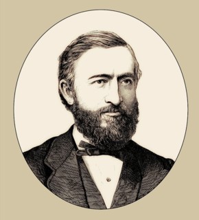 Johann Philipp Reis, 1834 – 1874, German scientist and inventor, digital edited