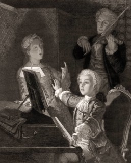 Wolfgang Amadeus Mozart at the age of 10, 1756 – 1791, composer of classical music, First Viennese