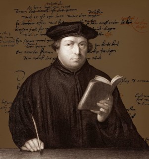 Martin Luther, 1483 - 1546, theologian and reformer, Portrait von Martin Luther, 1483 - 1546, ein