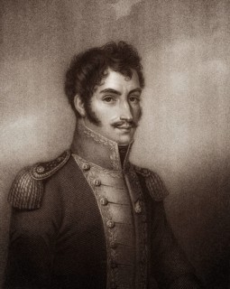 Simón Bolívar or Simón José Antonio de la Santísima Trinidad Bolívar y Palacios Ponte y Blanco,