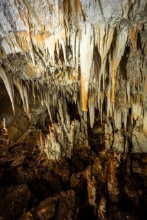 Stalactite cave, Terciopelo Cave, Barra Honda National Park, Costa Rica