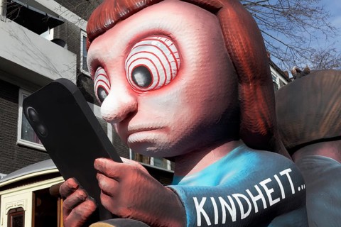 Girl staring at cell phone, motive car for youthful social media addiction, social media ban,