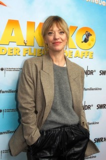 Heike Makatsch, AKIKO DER FLIEGENDE AFFE (cinema release: 05.06.2025), Photo Call for the Berlin