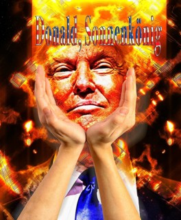 Symbolic image, Donald Sun King, Donald Trump sees himself as a ruler above the law, US democracy