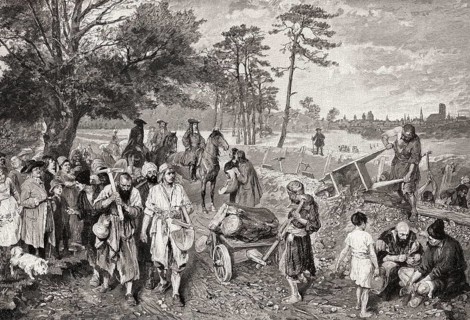 Ottoman prisoners of war, Türkengraben, Maxvorstadt, Munich, Bavaria, Germany, 18th century
