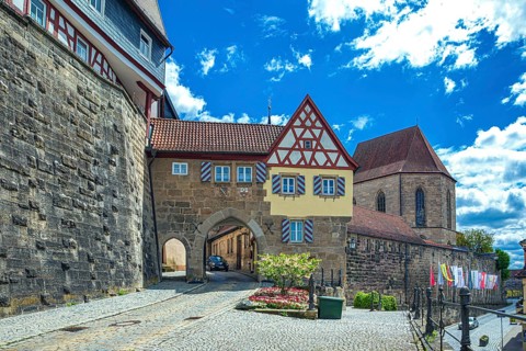 Bamberger Tor in Kronach, Germany
